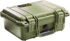 Pelican 1400 Protector Case colour green